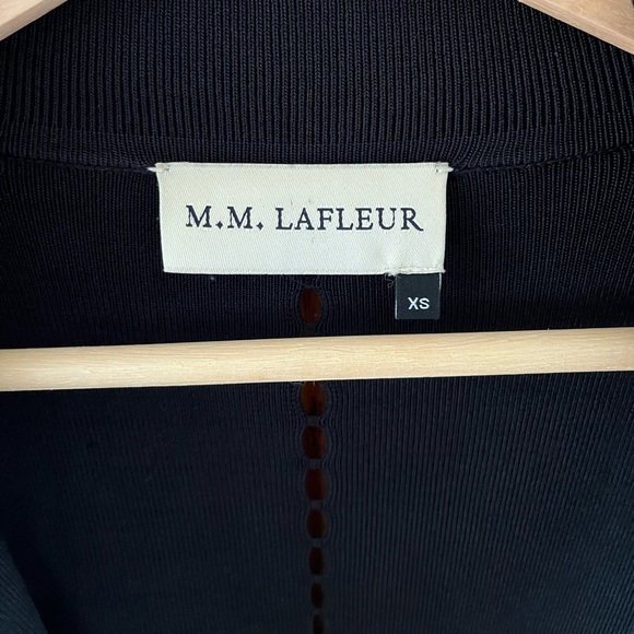 MM LaFleur Woolf Jardigan Women’s XS Black Rayon Open Blazer EUC - Picture 13 of 13